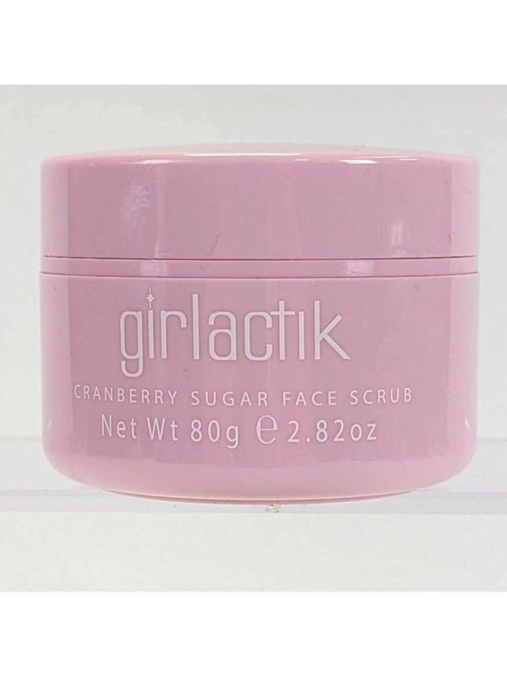 Girlactik Cranberry Sugar Face Scrub 80g Exfoliating & Hydrating Skincare Pink J - Picture 2 of 4